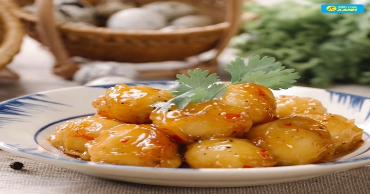Cách làm món trứng cút chiên nước siêu đưa cơm