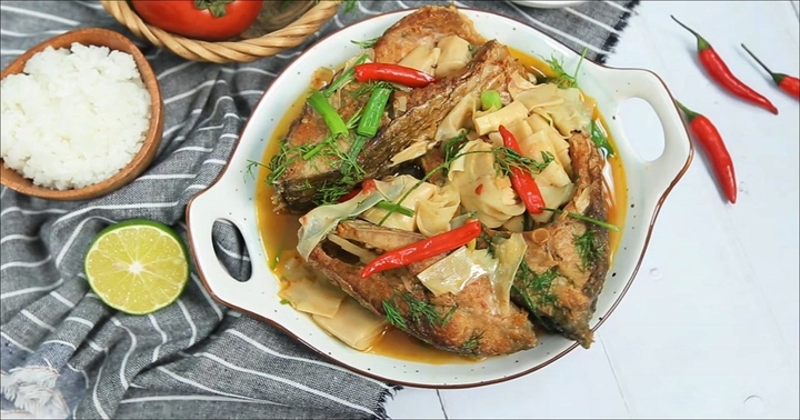 Món ngon mỗi ngày: Bật mí công thức làm món cá chép kho măng chua siêu bắt miệng
