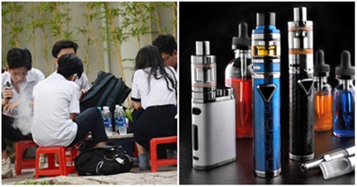 Việt Nam: Tỷ lệ hút thuốc lá điện tử ở cả nam và nữ tăng mạnh