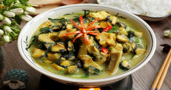 Công thức làm món ốc om chuối đậu, ăn là mê 