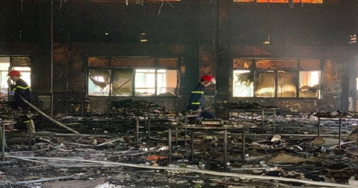 Chú rể bàng hoàng kể lại khoảnh khắc hàng trăm khách mời tháo chạy khỏi hội trường tiệc cưới đang bốc cháy