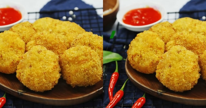 Món ngon mỗi ngày: Bật mí các mẹ cách làm bánh gà chiên thơm ngon giòn rụm, bé nhìn là thích mê