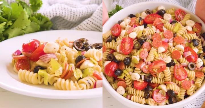 Món ngon mỗi ngày: Cách làm salad pasta đơn giản lạ miệng