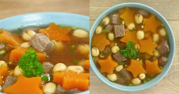 Món ngon mỗi ngày: Công thức nấu món canh thịt bò bí đỏ mềm ngon bổ dưỡng