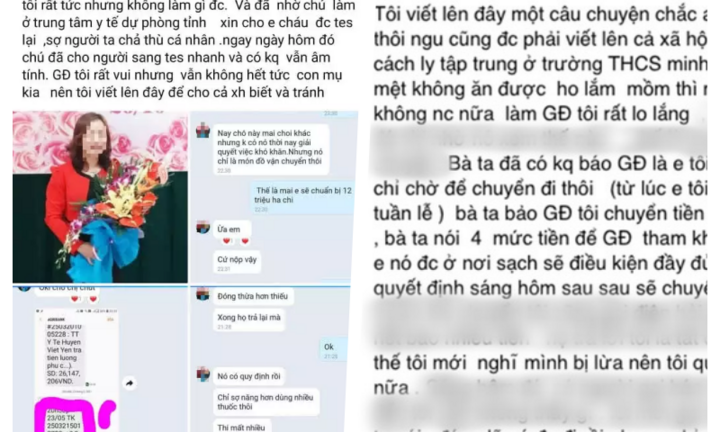 Vụ nữ nhân viên y tế