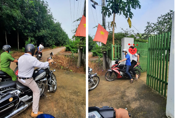 Thêm một thí sinh ngủ quên, công an phải đến tận nhà 