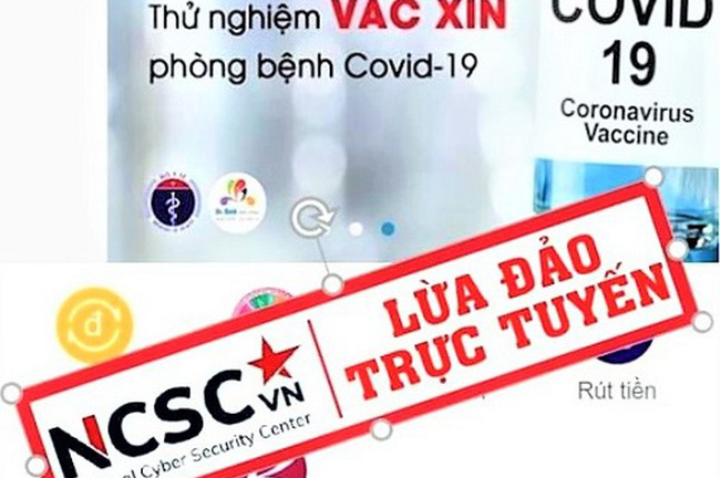 Cảnh báo nhiều thủ đoạn lợi dụng dịch Covid-19 để lừa đảo trên không gian mạng