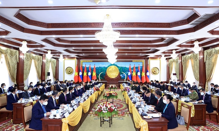 Những dấu ấn trong chuyến thăm CHDCND Lào của Chủ tịch nước Nguyễn Xuân Phúc