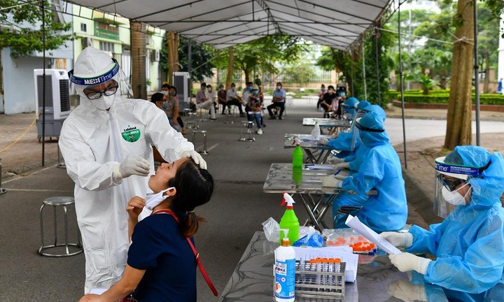 Sáng 22/9, Hà Nội ghi nhận 1 ca dương tính SARS-CoV-2 tại quận Thanh Xuân