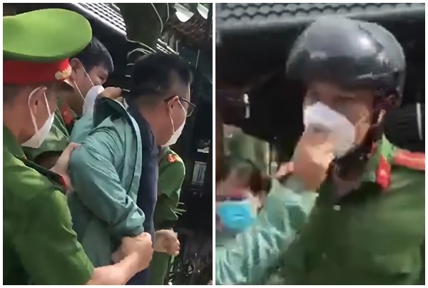 Vụ clip cán bộ xô xát với dân tại điểm tiêm vaccine ở Bình Dương: Công an thông tin chính thức