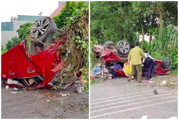 Ám ảnh hiện trường vụ tai nạn thảm khốc ở Bắc Ninh, 3 người chết