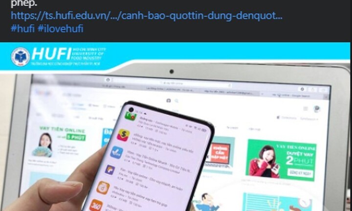 Sinh viên vay 