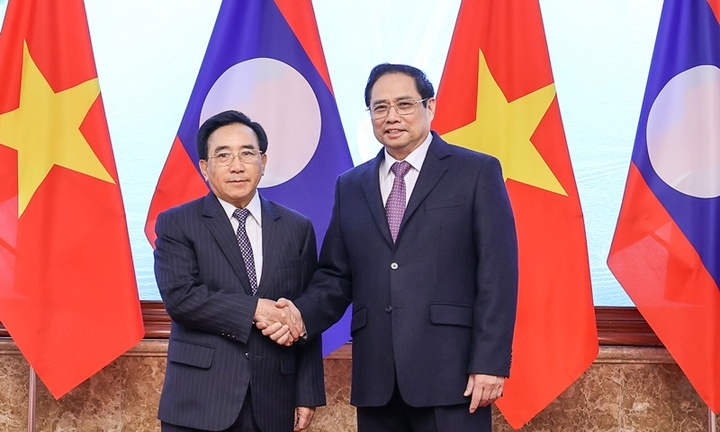 Chùm ảnh: Kỳ họp lần thứ 44 Ủy ban liên Chính phủ về hợp tác song phương Việt Nam-Lào