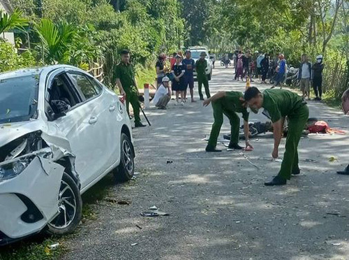 Tin tức tai nạn giao thông mới ngày 30/8: Ô tô tông trực diện xe máy trên quốc lộ ở Nghệ An, một người tử vong tại chỗ