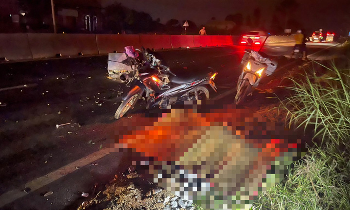 Bình Thuận: 2 xe máy tông nhau trên quốc lộ, 1 người tử vong tại chỗ