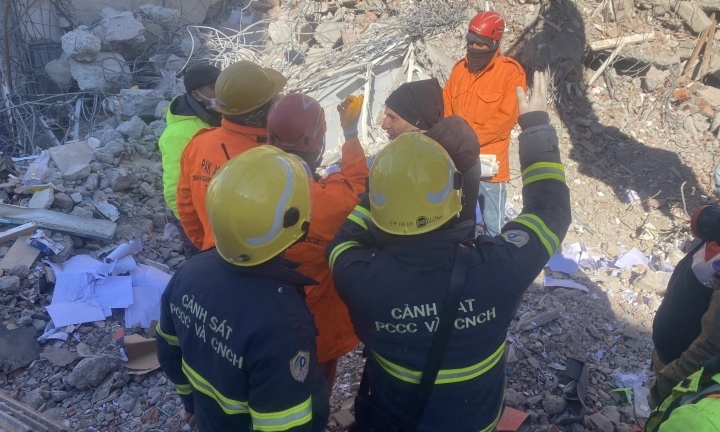 Tin thời sự mới nóng nhất 13/2: Cứu nạn Việt Nam phối hợp tìm kiếm 3 thi thể kẹt trong đống đổ nát ở Thổ Nhĩ Kỳ