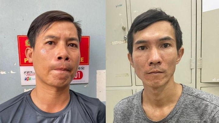Vụ chặn xe khách, đập nát kính chắn gió ở TP.HCM: Lời khai của 2 người đàn ông