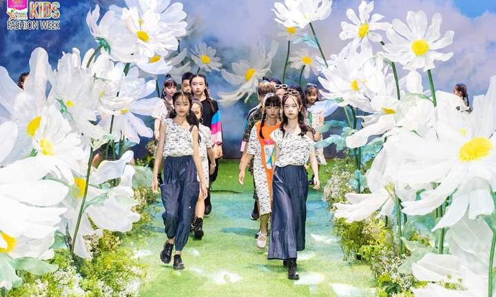 Tuần lễ thời trang trẻ em: Dàn mẫu nhí tỏa sáng với bộ sưu tập Hachio Power Collection