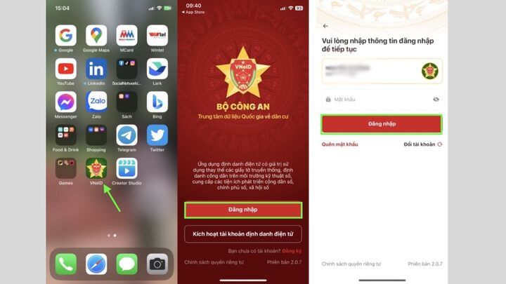 Hướng dẫn cách sử dụng tài khoản VNeID đi máy bay