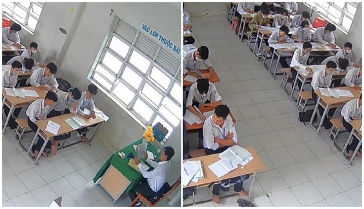 Thầy giáo mắng học sinh là 