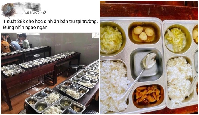 Đăng tin sai sự thật về suất ăn bán trú của trẻ tiểu học, người phụ nữ nhận