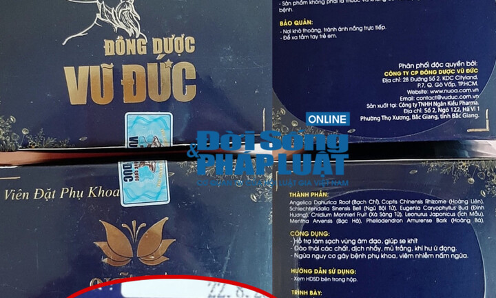 Loạn thông tin về viên đặt phụ khoa Nữ Oa của Vũ Đức - Ngân Kiều Pharma 