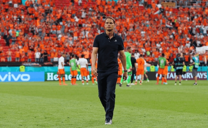 Frank De Boer từ chức HLV trưởng tuyển Hà Lan sau thất bại tại EURO 2020