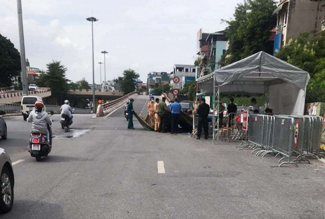 Tháo dỡ 39 chốt kiểm soát dịch trong phân vùng 1 ở Hà Nội