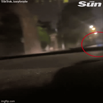 Cô gái phát hiện thùng rác giữa đường, xuống xe định đẩy ra thì phát hiện âm mưu đáng sợ