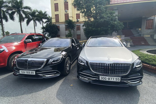 Vụ đường dây đánh bạc 14.000 tỷ: Một chiếc Mercedes-Benz Maybach thu giữ là hàng giả