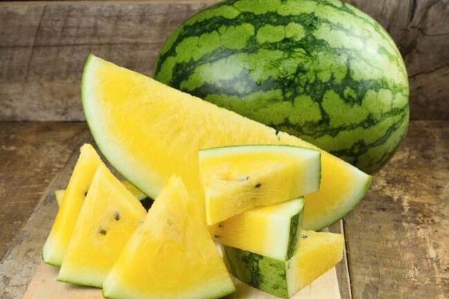 Bất ngờ với những lợi ích của dưa hấu vàng đối với sức khỏe