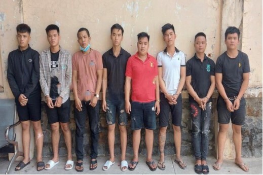 Đồng Nai: Bắt 8 đối tượng liên quan vụ 2 nhóm thanh niên hỗn chiến trong đêm