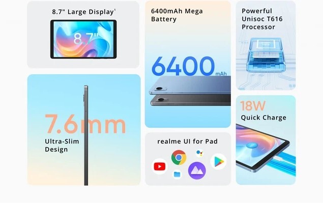 Tin tức công nghệ mới nóng nhất hôm nay 6/4: Realme Pad Mini trình làng với giá hấp dẫn