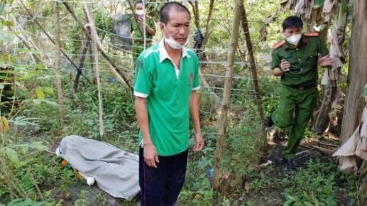 Thực nghiệm điều tra vụ dùng đá mài dao đánh bạn nhậu tử vong