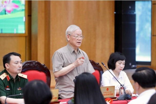 Tổng Bí thư nói về việc kỷ luật, xử lý hình sự ông Nguyễn Thanh Long, Chu Ngọc Anh