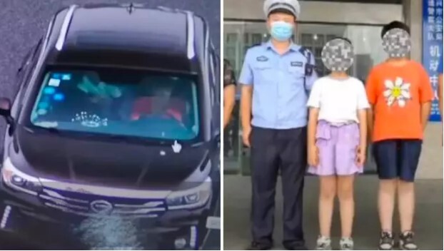 Bé trai 12 tuổi chở em gái đi 200km bằng ô tô của bố, tốc độ di chuyển gây choáng