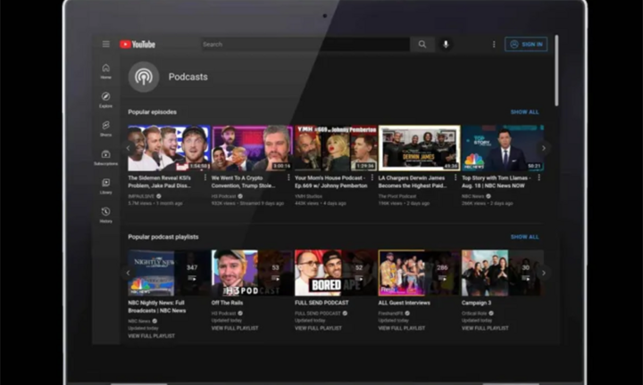Tin tức công nghệ mới nóng nhất hôm nay 24/8: YouTube ra mắt trang dành riêng cho podcasts
