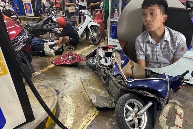 Hà Nội: Tạm giam tài xế lao ô tô vào cây xăng khiến 8 người bị thương