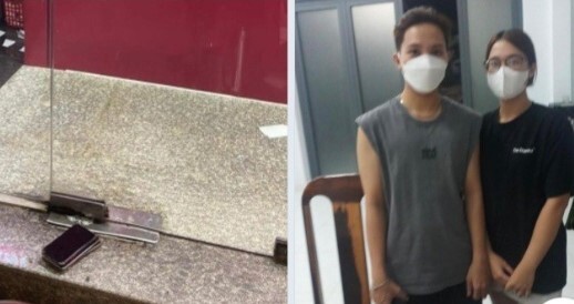 Nhặt được 3 điện thoại có giá trị cao, 2 sinh viên trả lại cho người mất