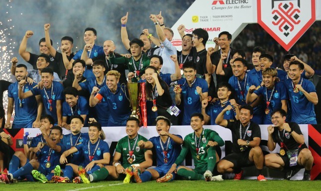 Hé lộ mức thưởng khủng của đội tuyển Thái Lan khi vô địch AFF Cup 2022