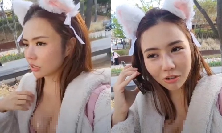 Nữ streamer bị cảnh sát chặn đường vì ăn mặc “mát mẻ” xuống phố 