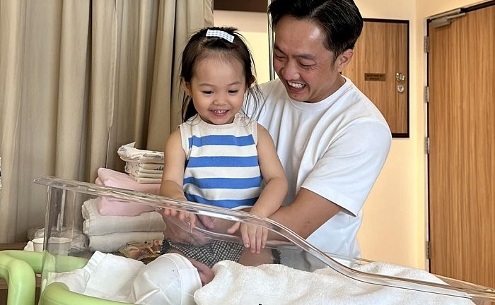 Vợ chồng Cường Đô la đón con thứ 2 chào đời