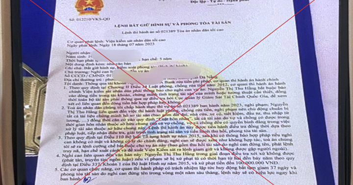 Người phụ nữ bị đối tượng giả danh công an lừa hơn 5 tỷ đồng