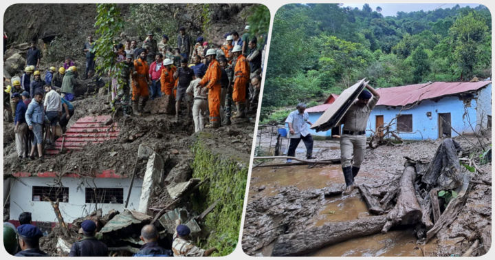 Ấn Độ: Hơn 50 người tại bang Himachal Pradesh tử vong do mưa lớn và sạt lở đất
