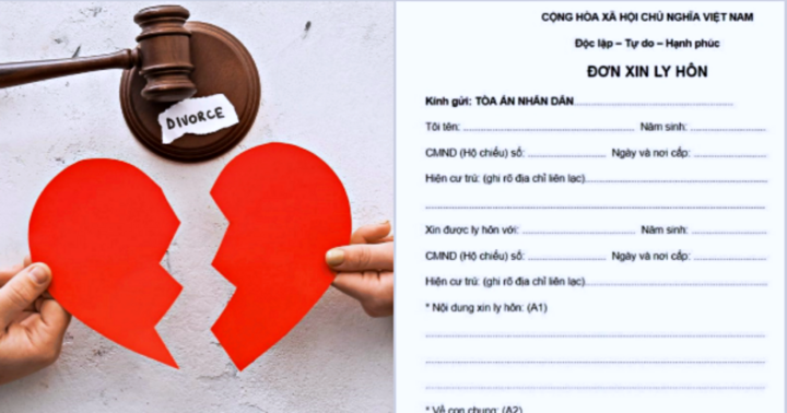Tải mẫu đơn xin ly hôn chuẩn nhất năm 2023 và hướng dẫn thủ tục ly hôn