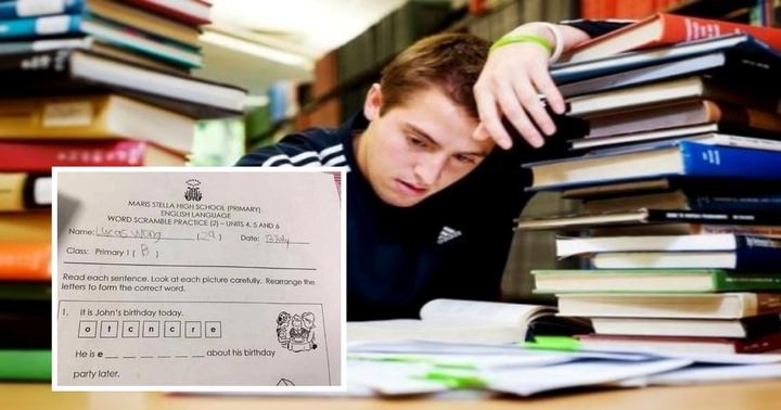 Dân tình “bó tay” trước bài tập sắp xếp từ cực khó, hiệu trưởng tiết lộ “đáp án” không ai nghĩ tới