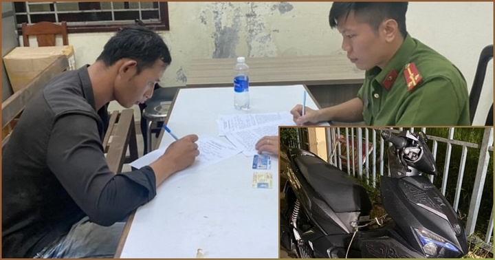 Bắt nam thanh niên lợi dụng mưa lũ để trộm xe máy ở Đà Nẵng