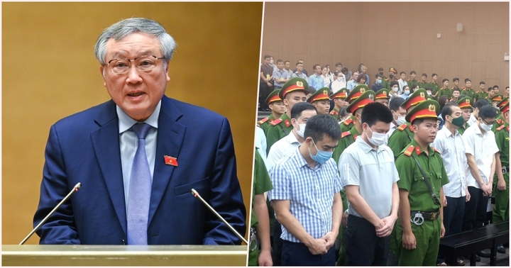 Chánh án TAND tối cao Nguyễn Hòa Bình thông tin về xét xử các vụ án tham nhũng