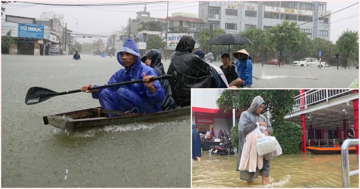 Kiếm tiền triệu mỗi ngày nhờ dịch vụ đặc biệt trong mùa lũ