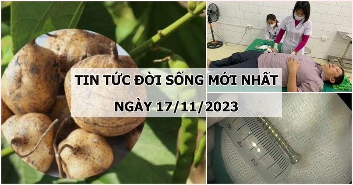 Tin tức đời sống mới nhất ngày 17/11: Hai bác sĩ kịp thời hiến máu cứu bệnh nhân nguy kịch